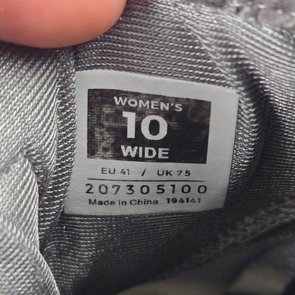 Kuru Footwear Womens 10 Wide Atom Gray Casual Lifestyle Daily Comfort Sneaker - Picture 12 of 12